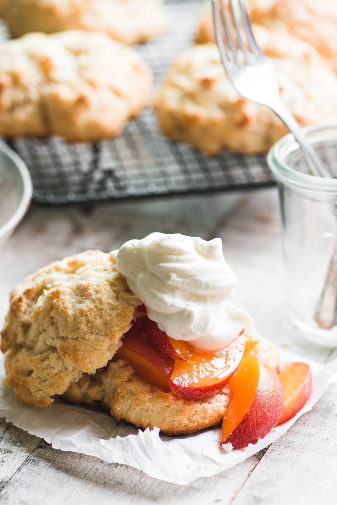 Fresh Peach Shortcake • The View from Great Island
