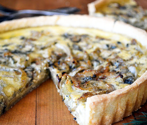 Fennel Roquefort Tart