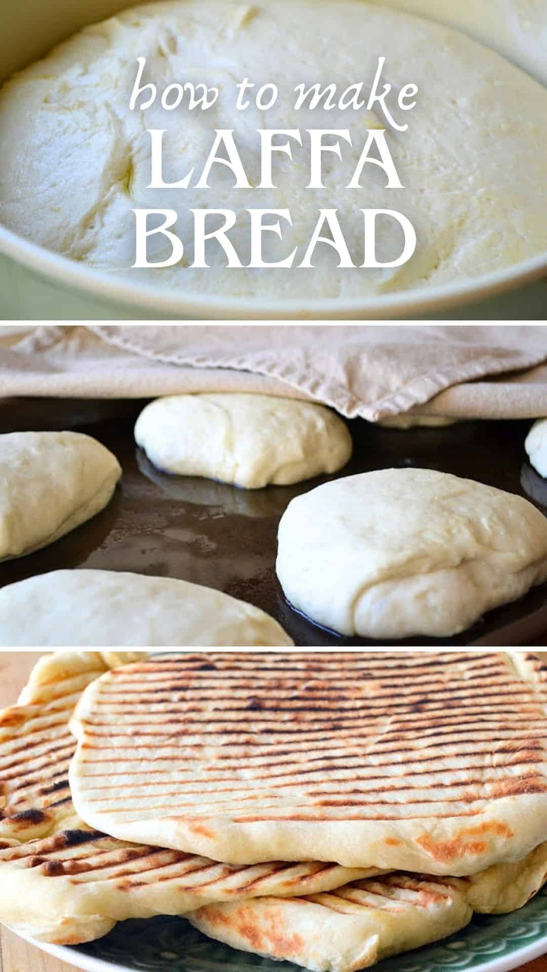 how to make laffa bread pin.