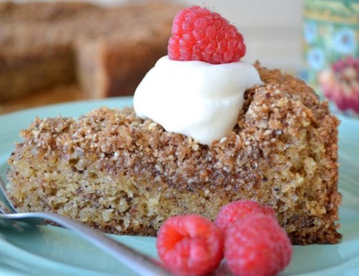 HAZELNUT COFFEE CAKE 