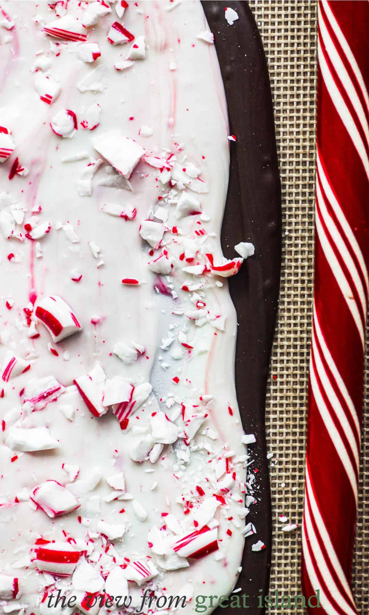 peppermint bark pin