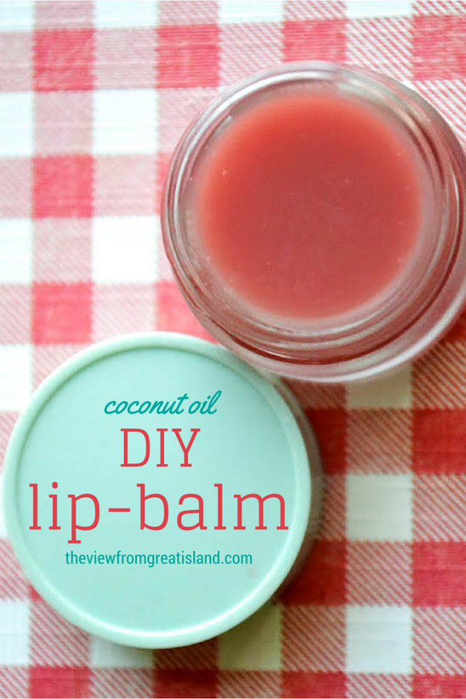 lip gloss recipe with coconut oil