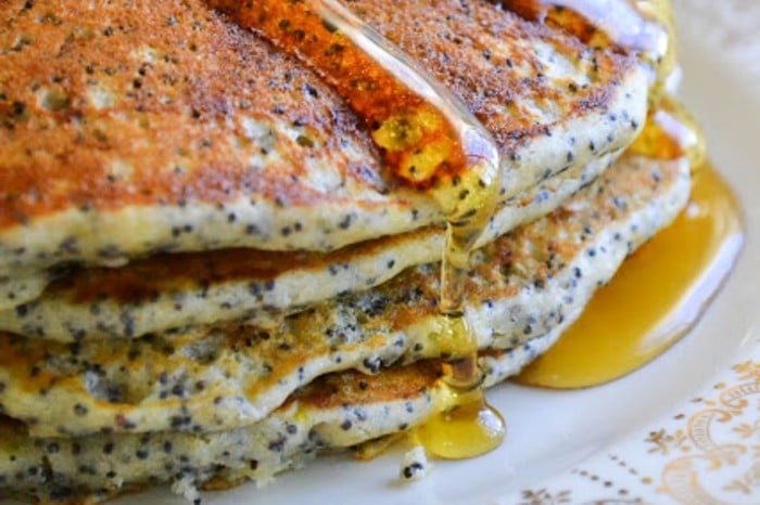 lemon poppy seed pancakes 5