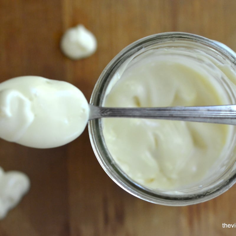 Homemade mayonnaise in 30 seconds • The View from Great Island