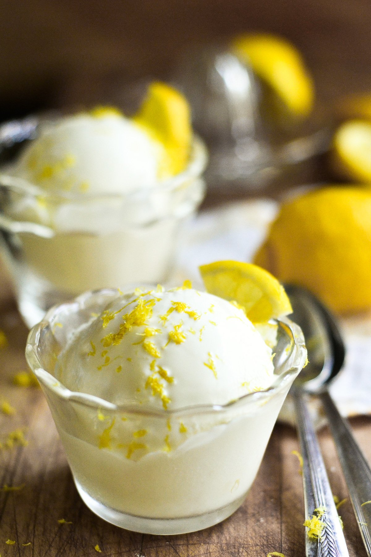 Lemon Sorbet Recipe  My Baking Addiction