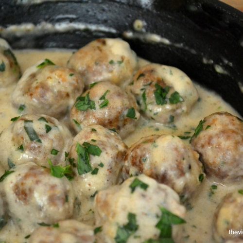 cocktail meatballs Stroganoff