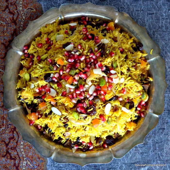 Persian Jeweled Rice • The View from Great Island