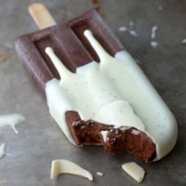 Dutch Cocoa Popsicles with Vanilla Bean Magic Shell 9