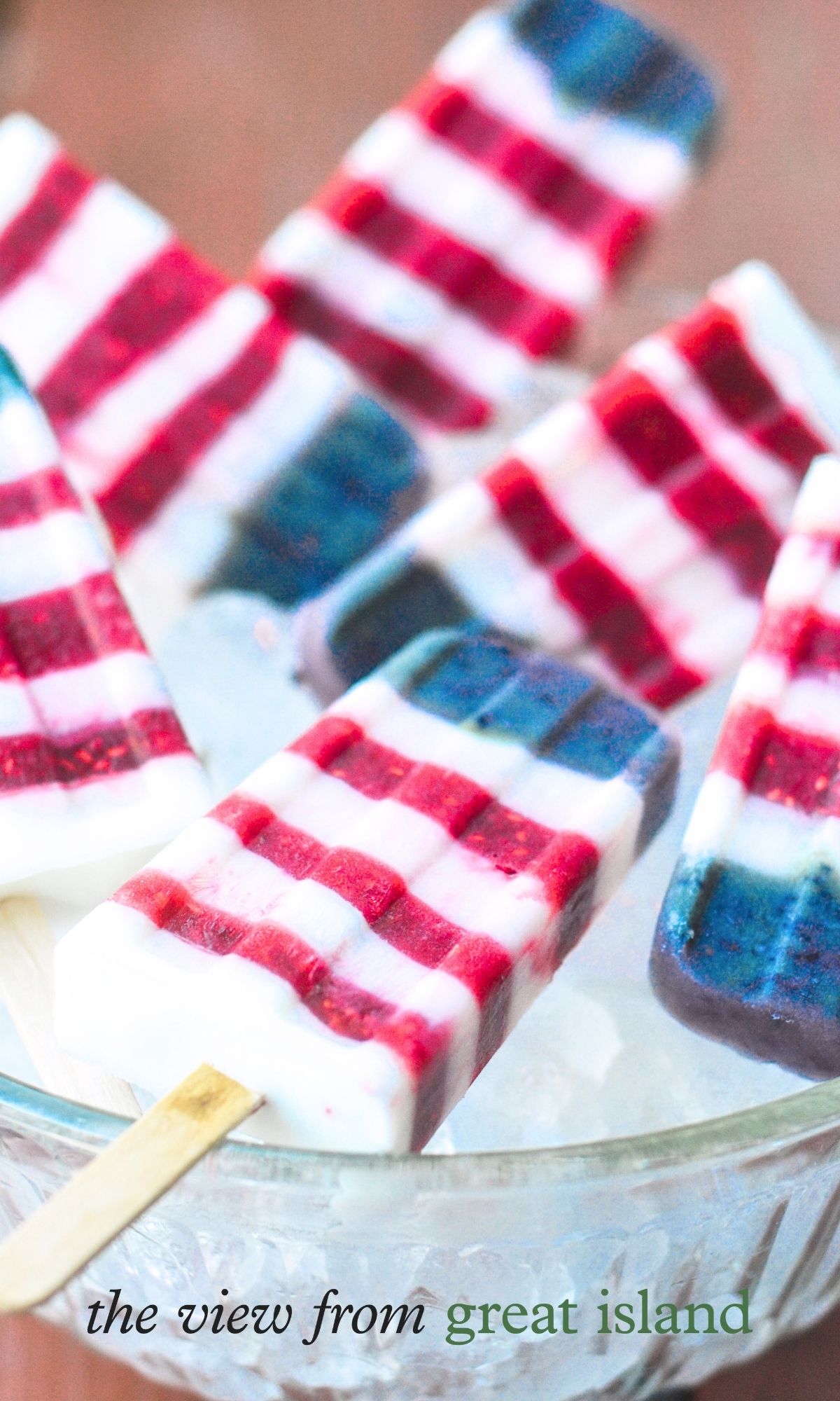 red white and blueberry popsicle pin.