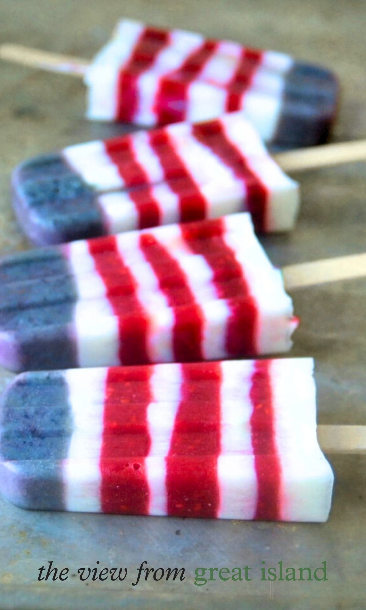 red white and blueberry popsicle pin.