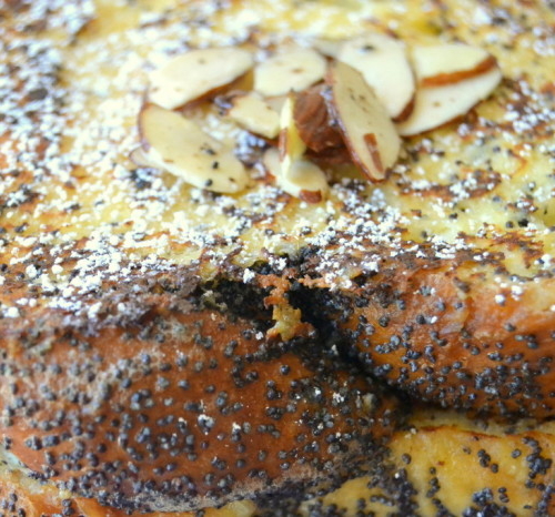 Almond Poppy Seed French Toast 3