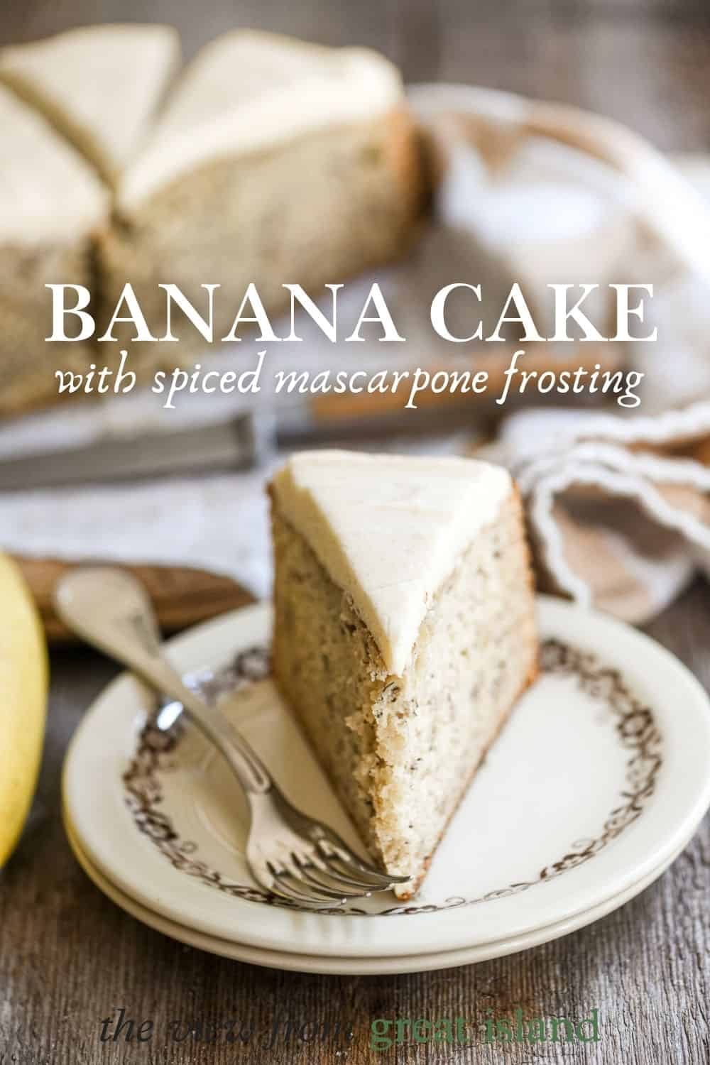 Banana cake pin.