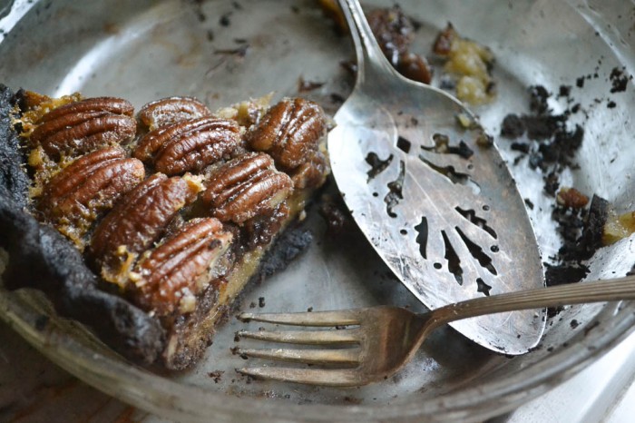Black Bottom Bourbon Pecan Pie-image