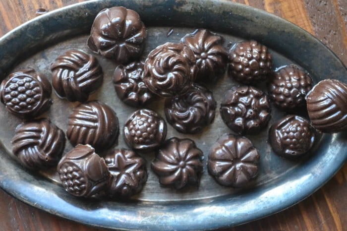 Fancy Truffle Candy Mold