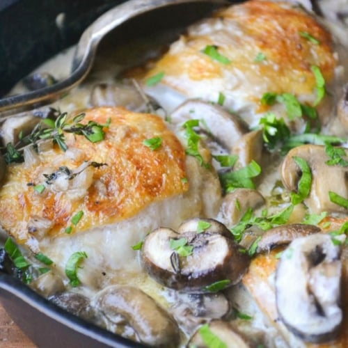 Chicken Thighs Marsala • The View from Great Island