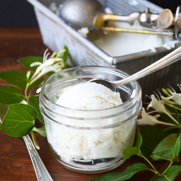 Honeysuckle Ice Cream-image