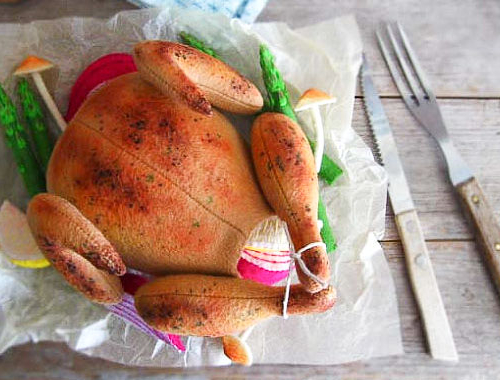 American Artisans Milkfly felt turkey2