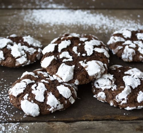 Chocolate Crinkle holiday cookie recipe