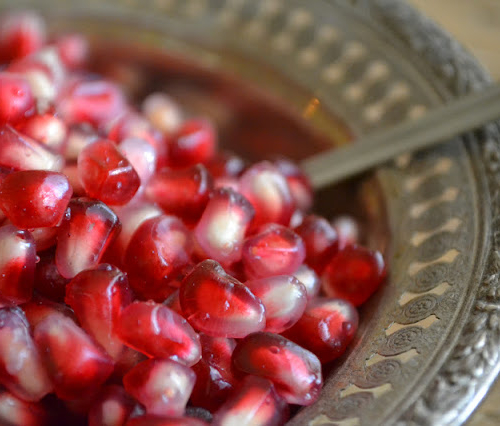 pomegranate seeds