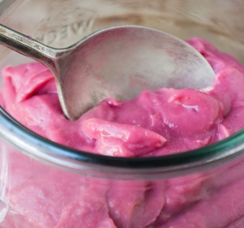 Fresh, bright, and creamy cranberry curd