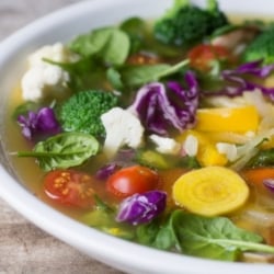 Light and healthy Detox Soup
