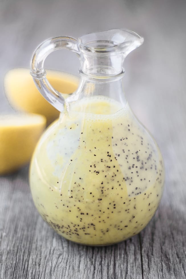 Lemon Poppy Seed Salad Dressing • The View from Great Island