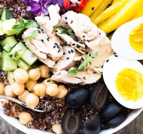 Albacore Buddha Bowl Recipe ~ theviewfromgreatisland.com