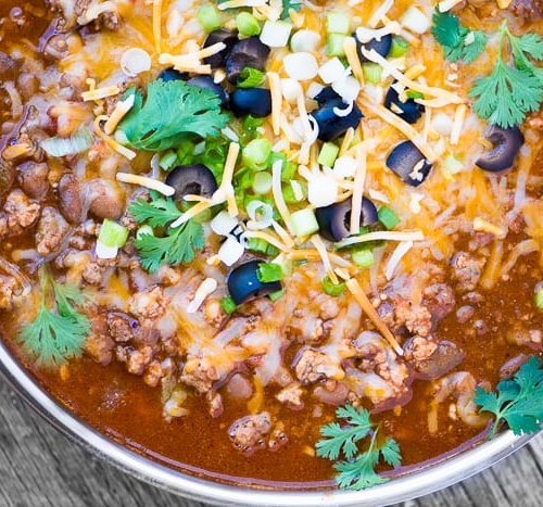 Meat Lovers Chili ~ theviewfromgreatisland.com