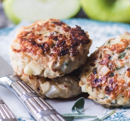 Homemade Chicken Apple Sausage ~ theviewfromgreatisland.com