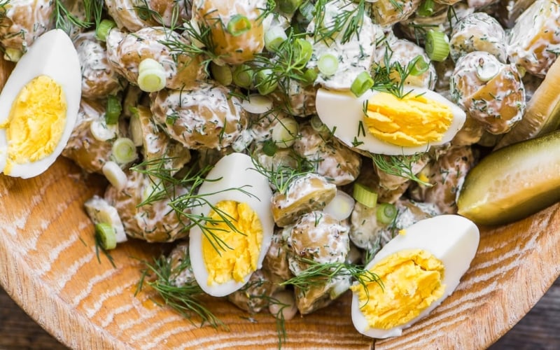 Dill Pickle Potato Salad