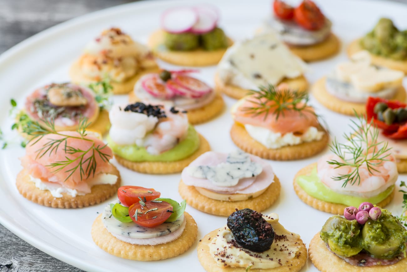 Easy Springtime RITZ Cracker Canapés-image