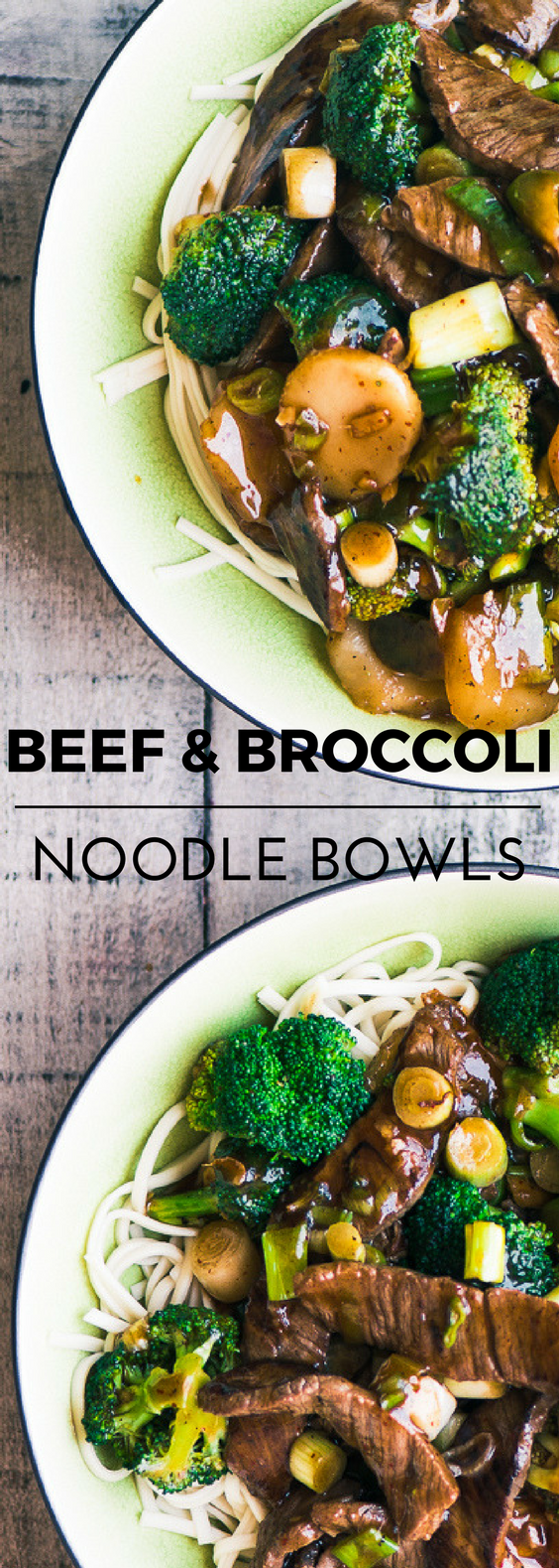 Beef and Broccoli Noodle Bowls • The View from Great Island