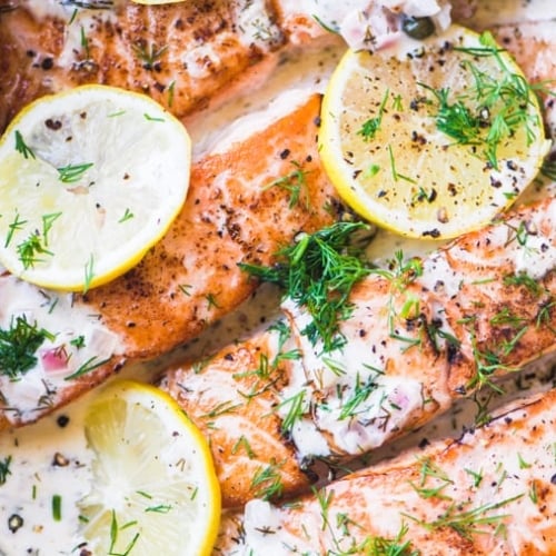 Salmon with Lemon