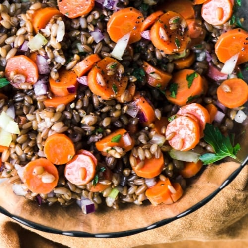 rye and carrot salad
