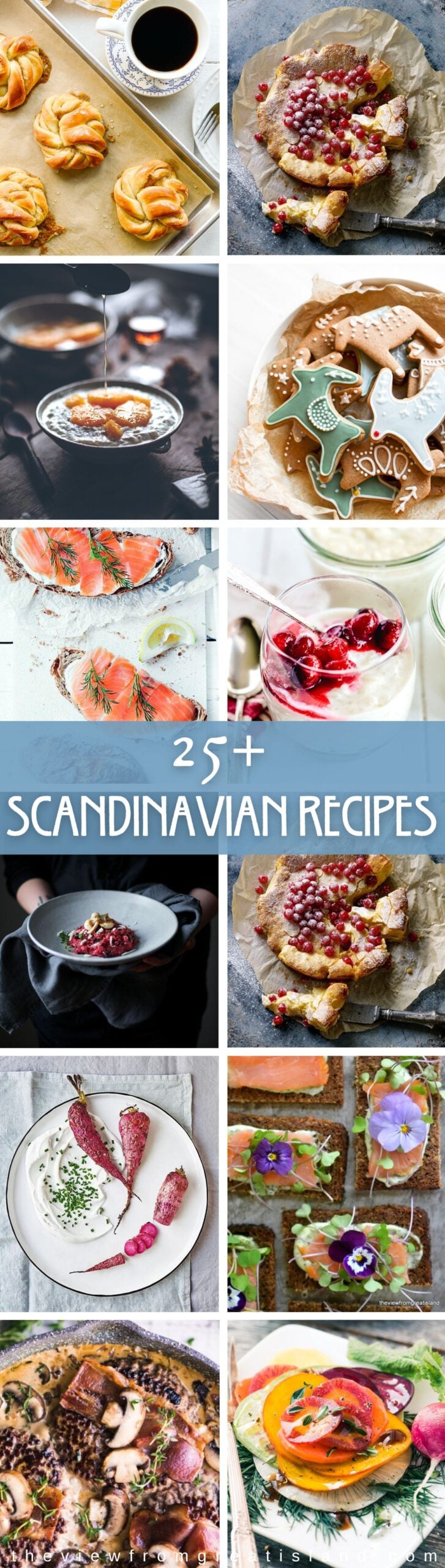 25+ Scandinavian Recipes • Nordic Comfort Food!