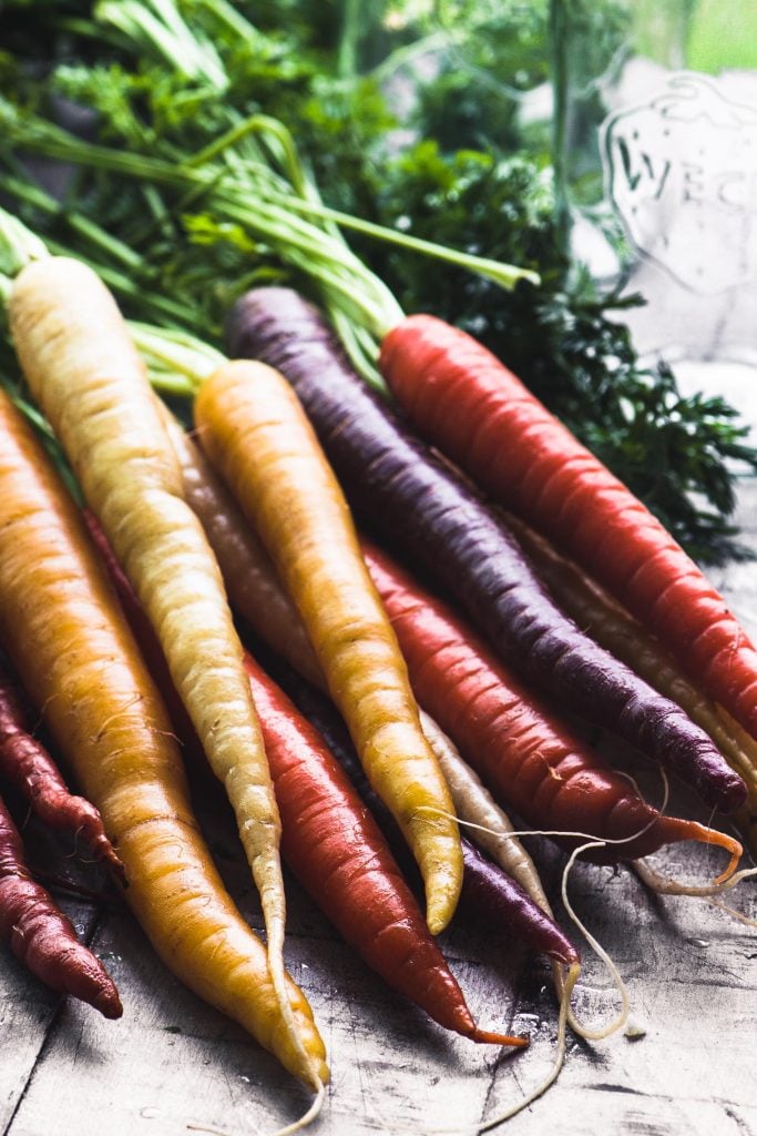 colorful carrots
