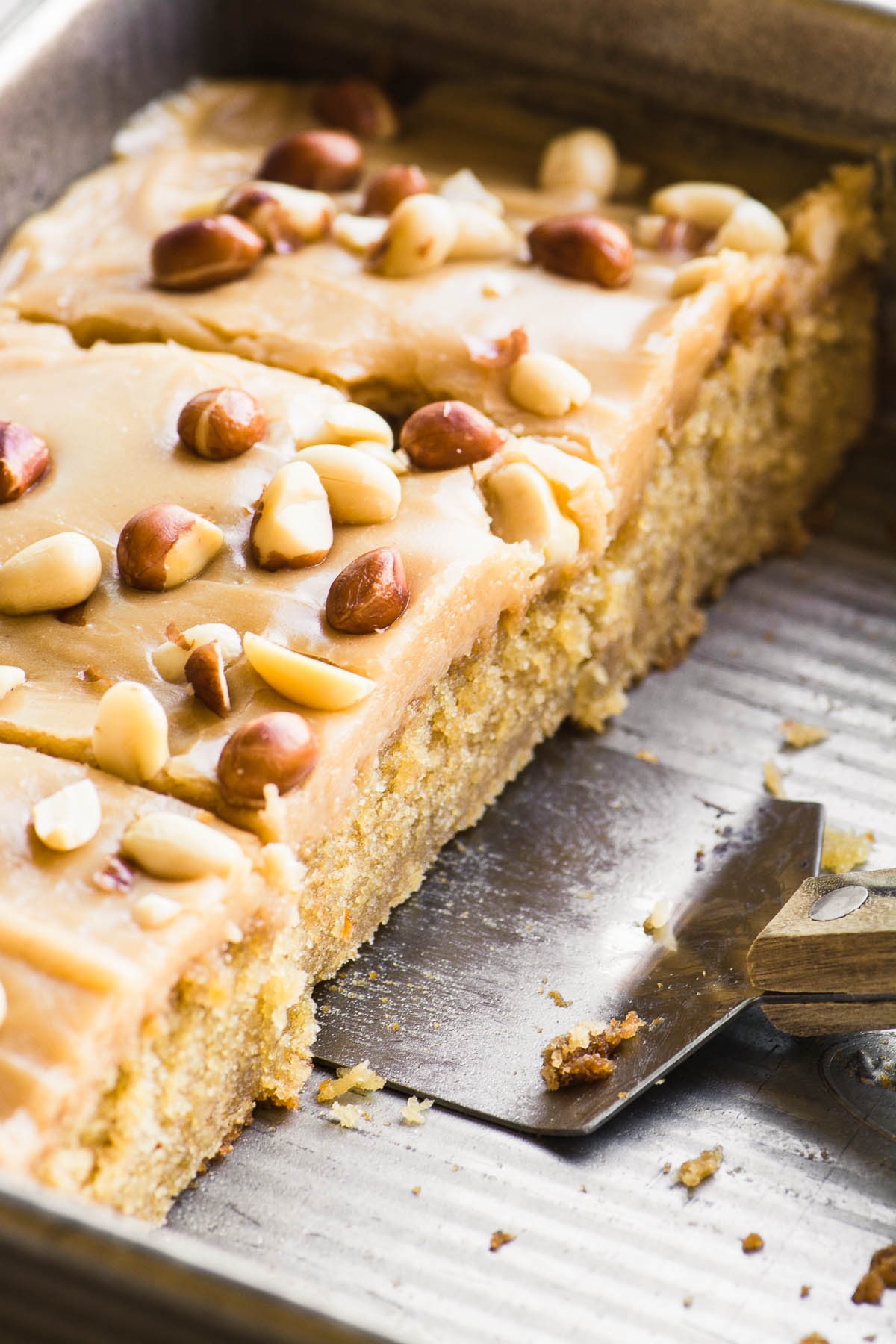 Old Fashioned Peanut Butter Cake • Divine!