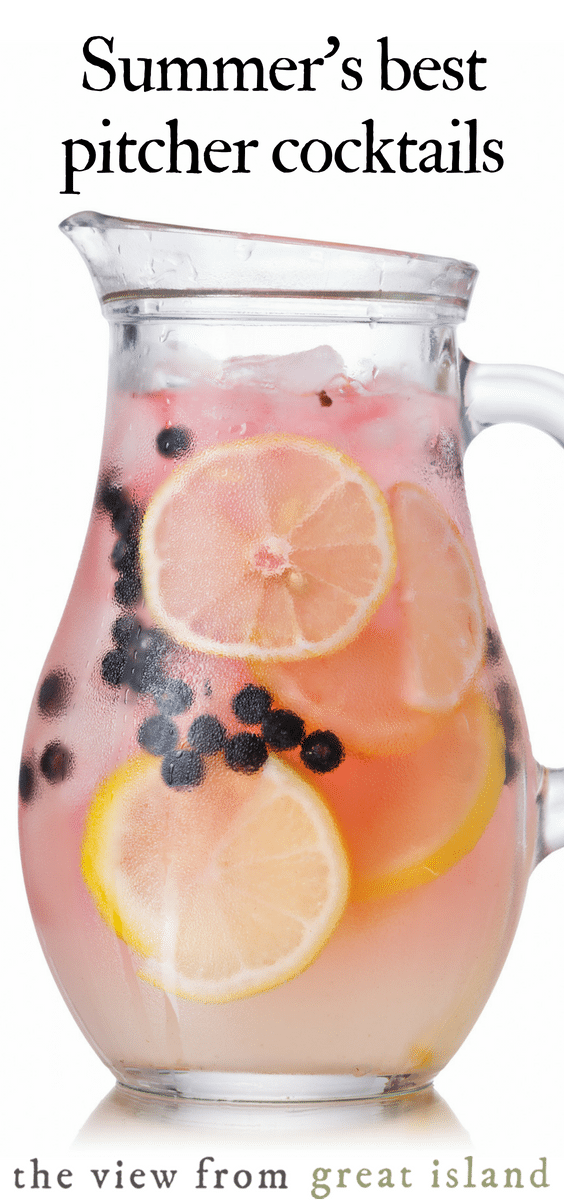 The Best Pitcher Cocktails To Make For Your Next Outdoor Cookout