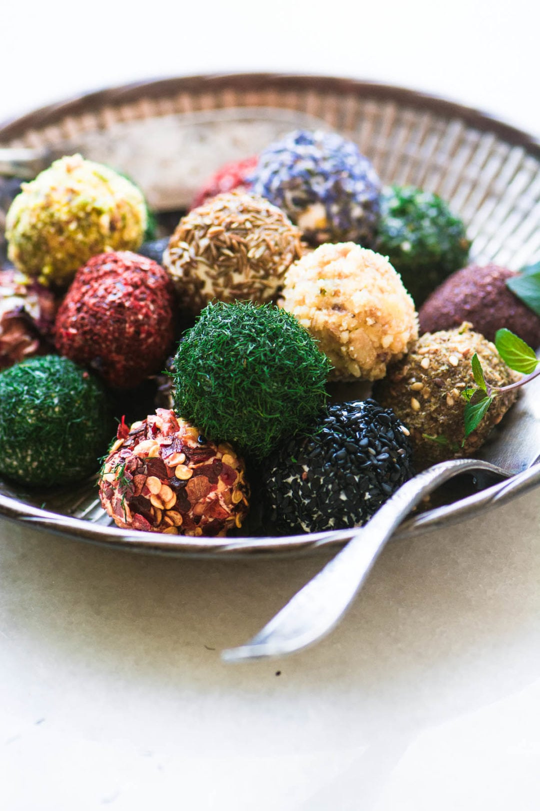 Jewel Box Labneh Balls • The View from Great Island