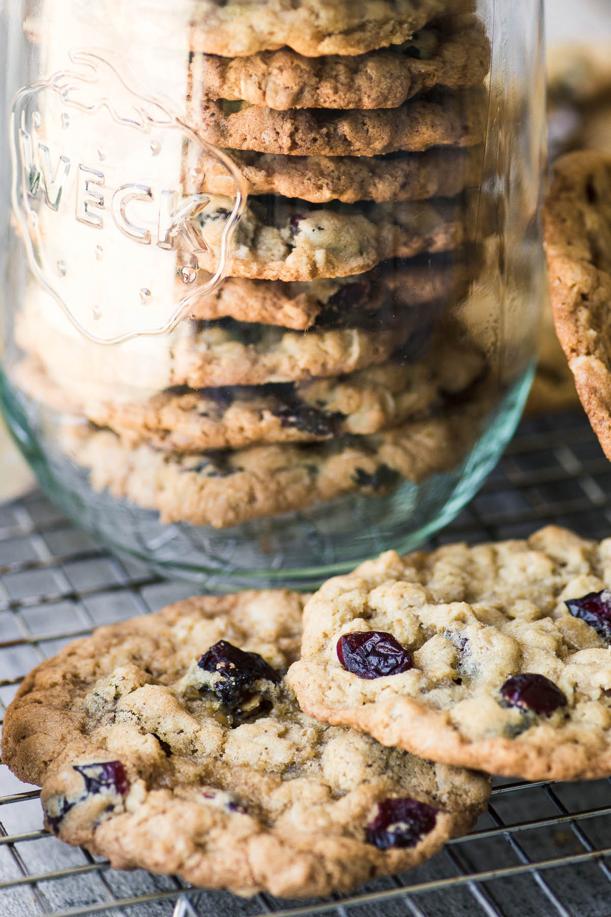 Oatmeal Cranberry Cookies • The View from Great Island