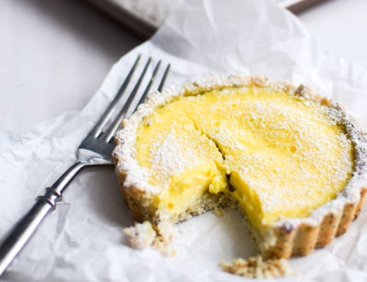 Lemon poppy seed mini tarts