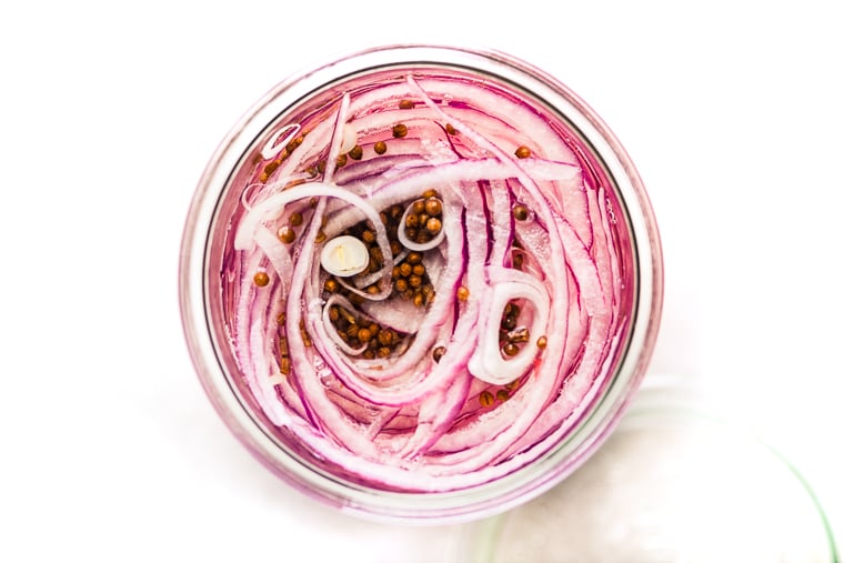 Easy Quick Pickled Red Onions - A Southern Soul