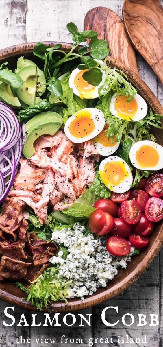 Salmon Cobb Salad