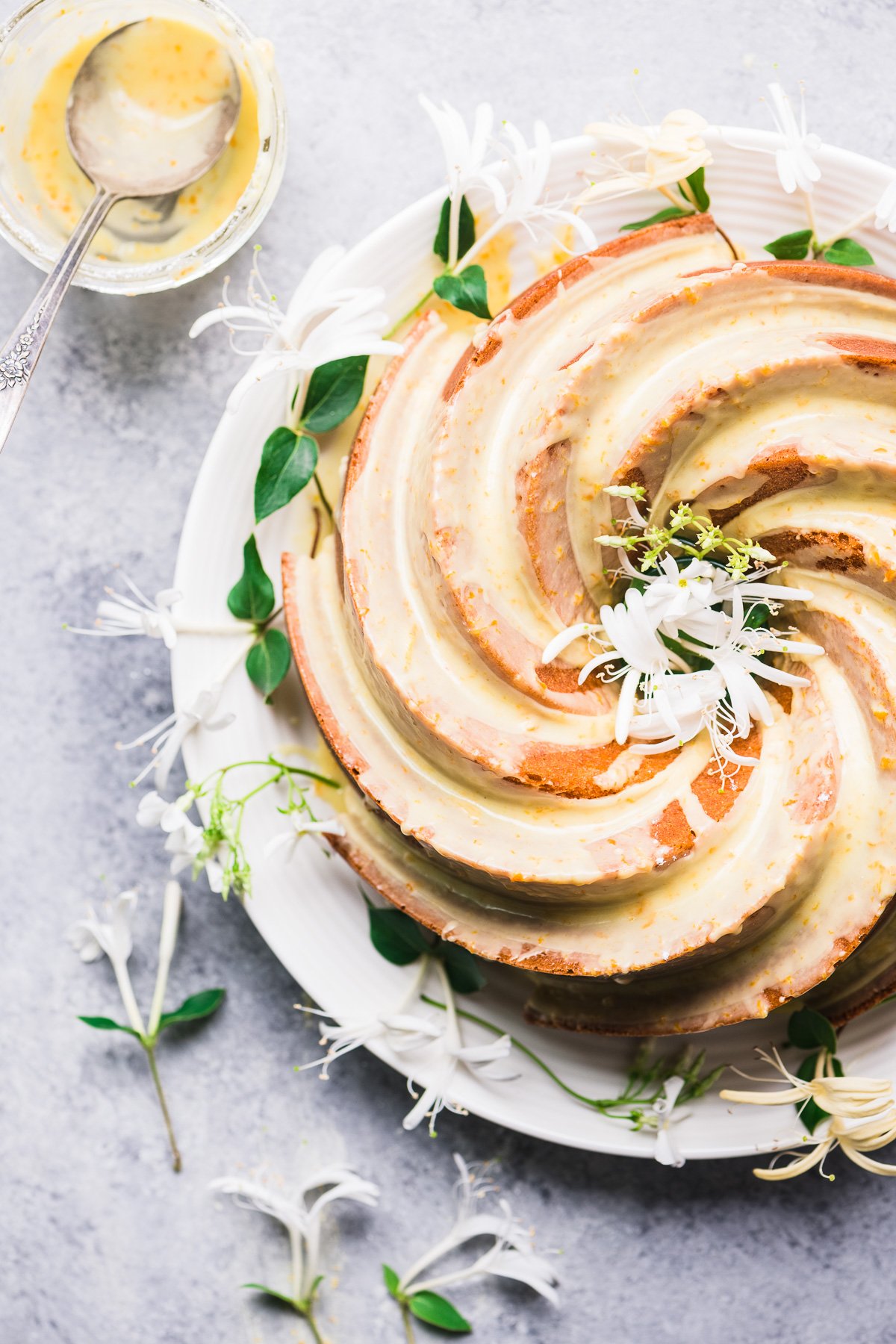 Glazed Orange Bundt Cake (baking with decorative bundt pans)