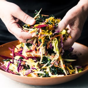 raw veggie slaw