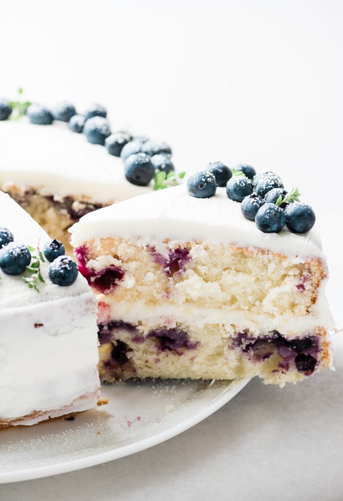 Blueberry Lemon Cake • The View from Great Island