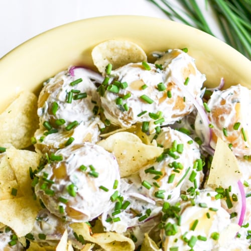 Sour Cream And Onion Potato Salad The View From Great Island