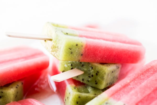 watermelon kiwi popsicles