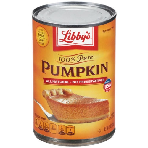canned pumpkin