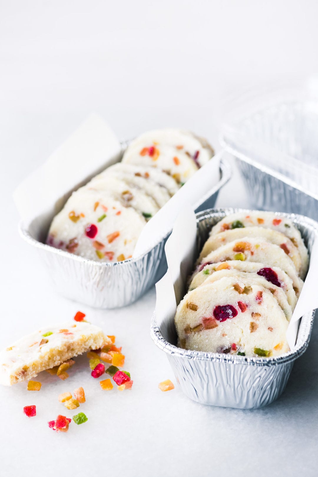 Fruitcake Shortbread Cookies • The View from Great Island